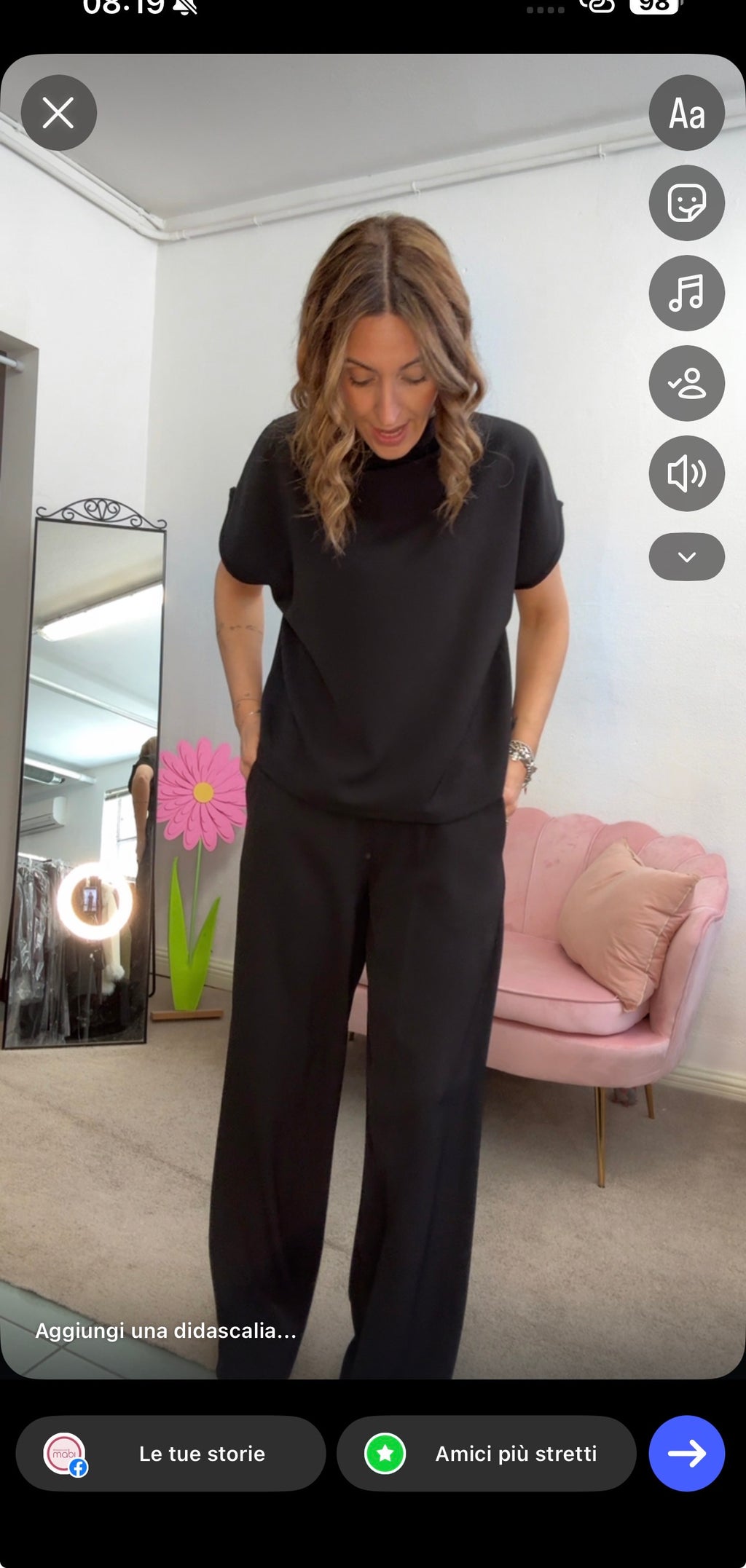 Il completo stupendo con la casacca