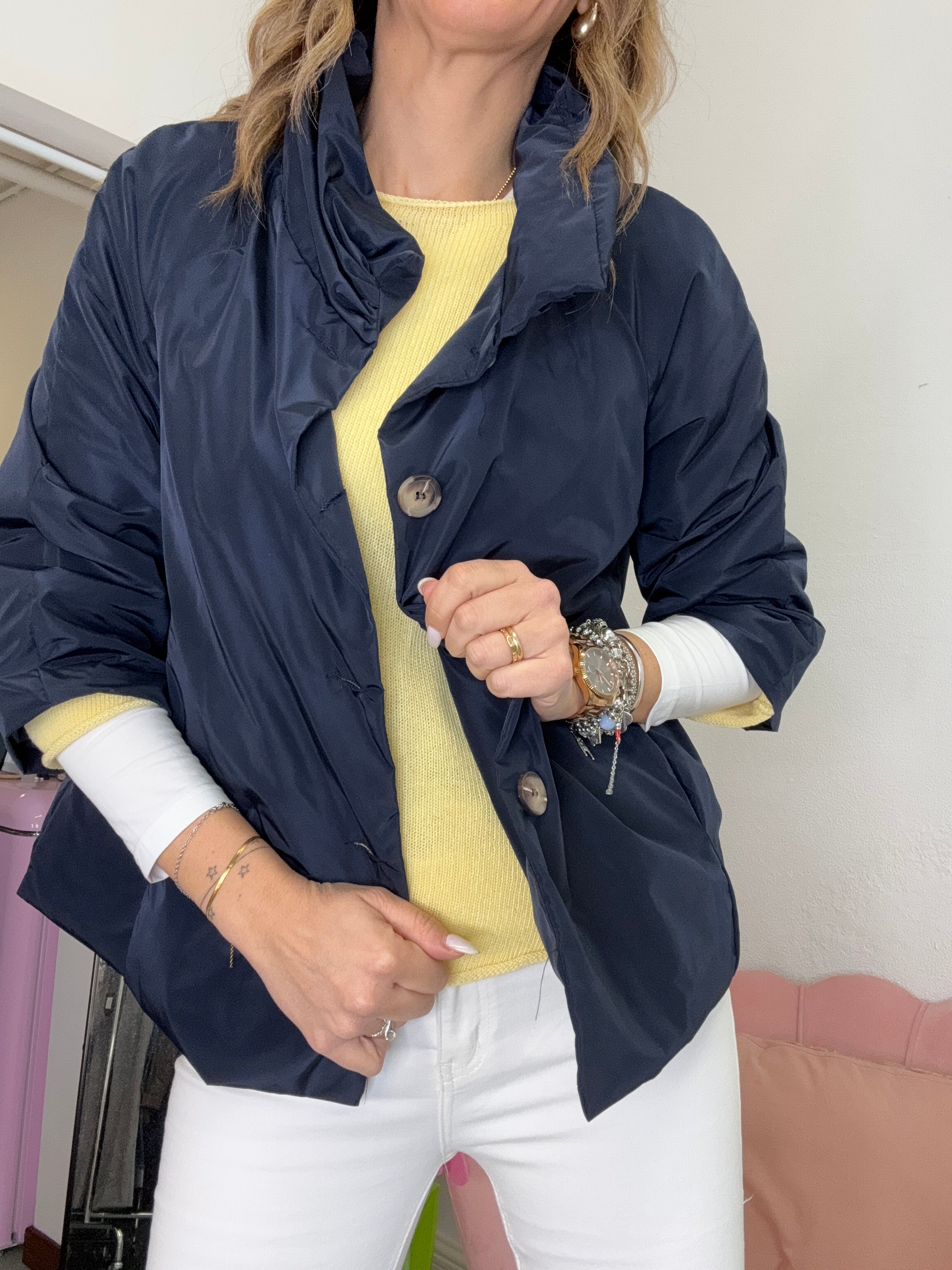 Lo spolverino senza cappuccio