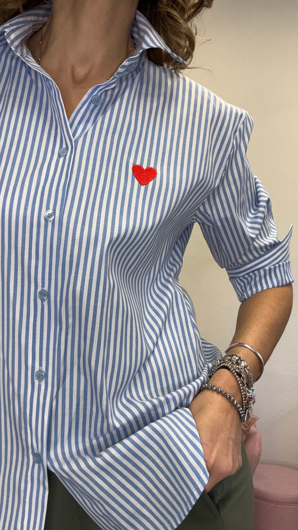 Camicia col cuoricino