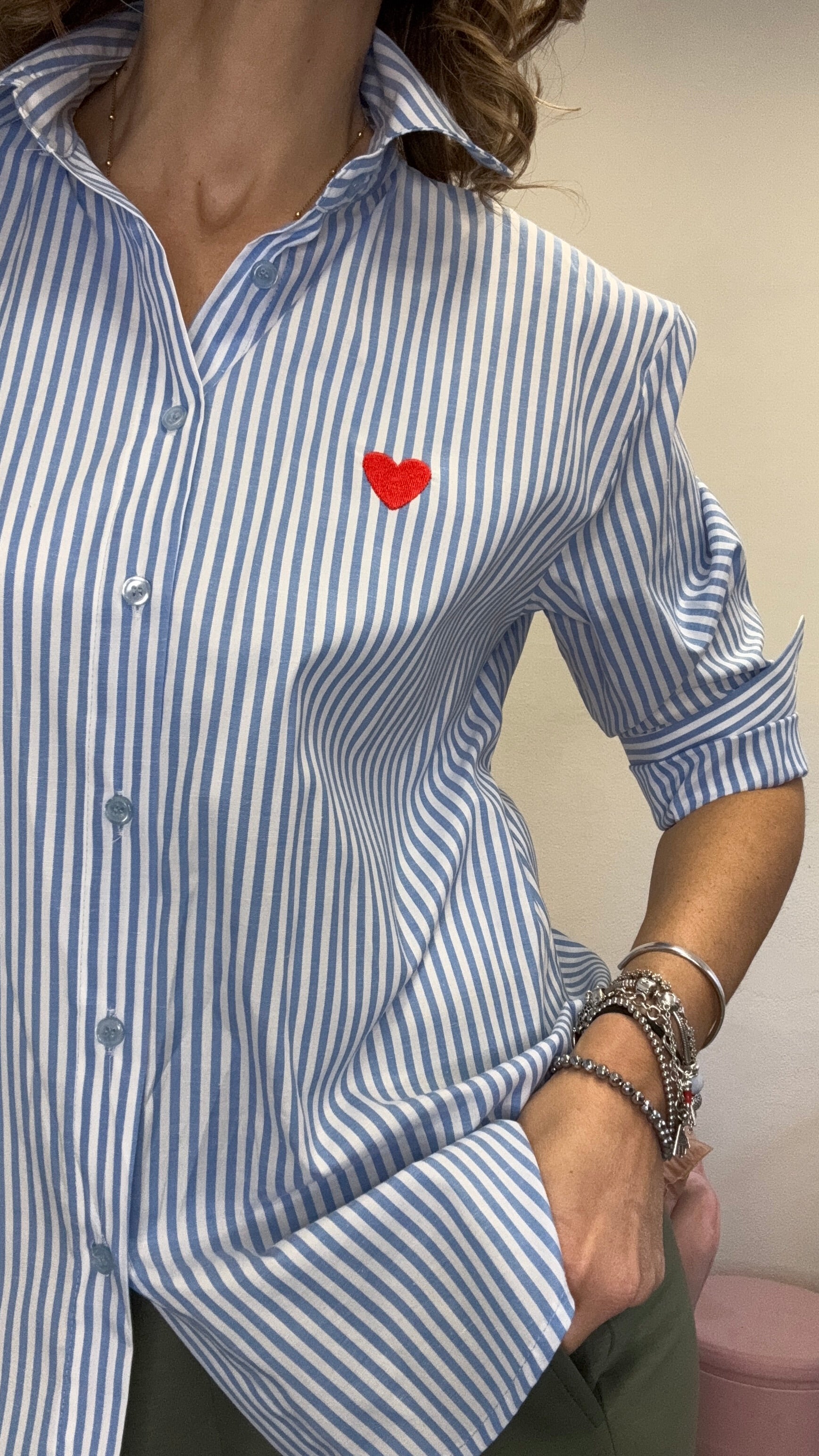 Camicia col cuoricino