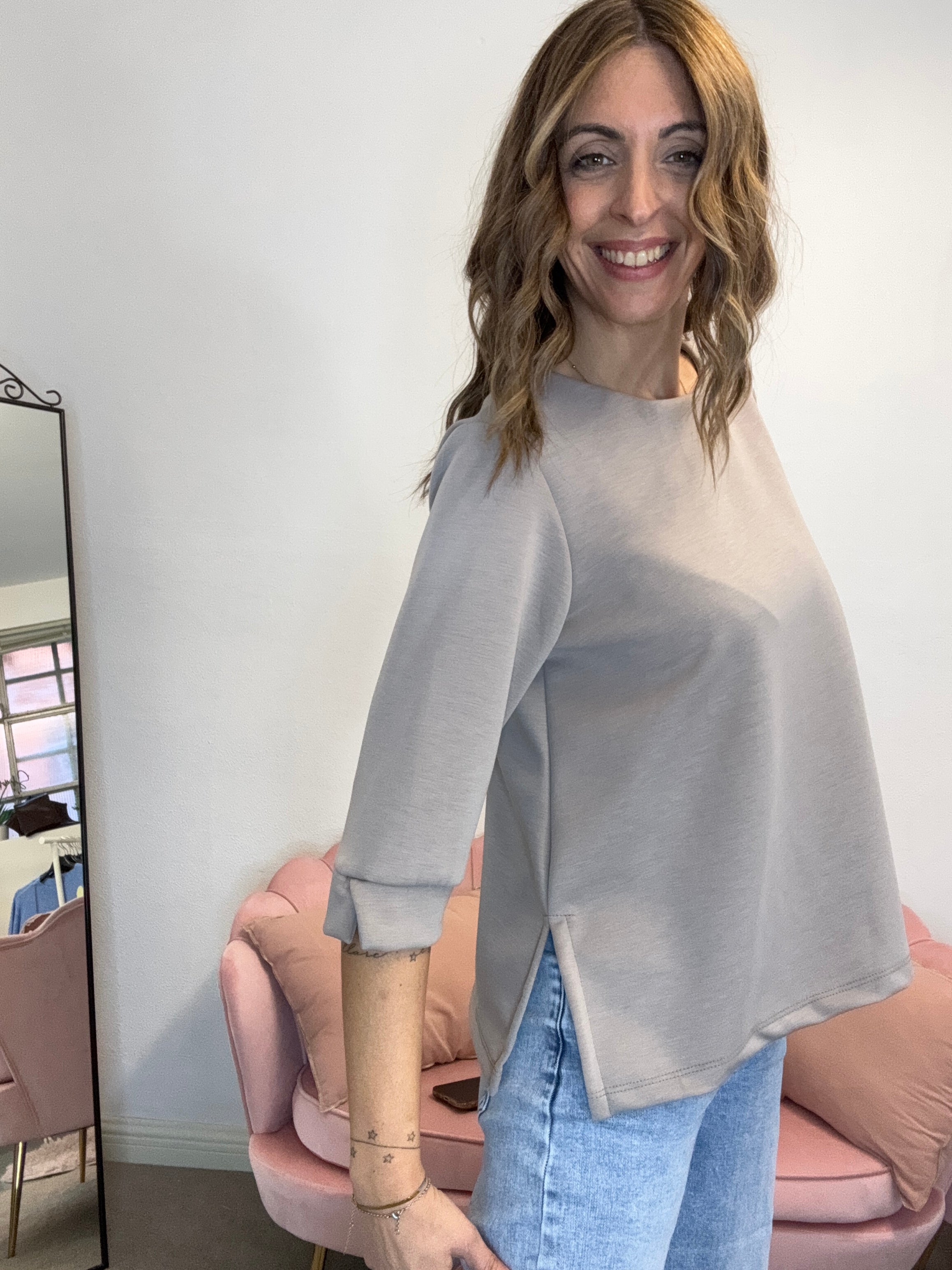 La felpetta con gli spacchetti