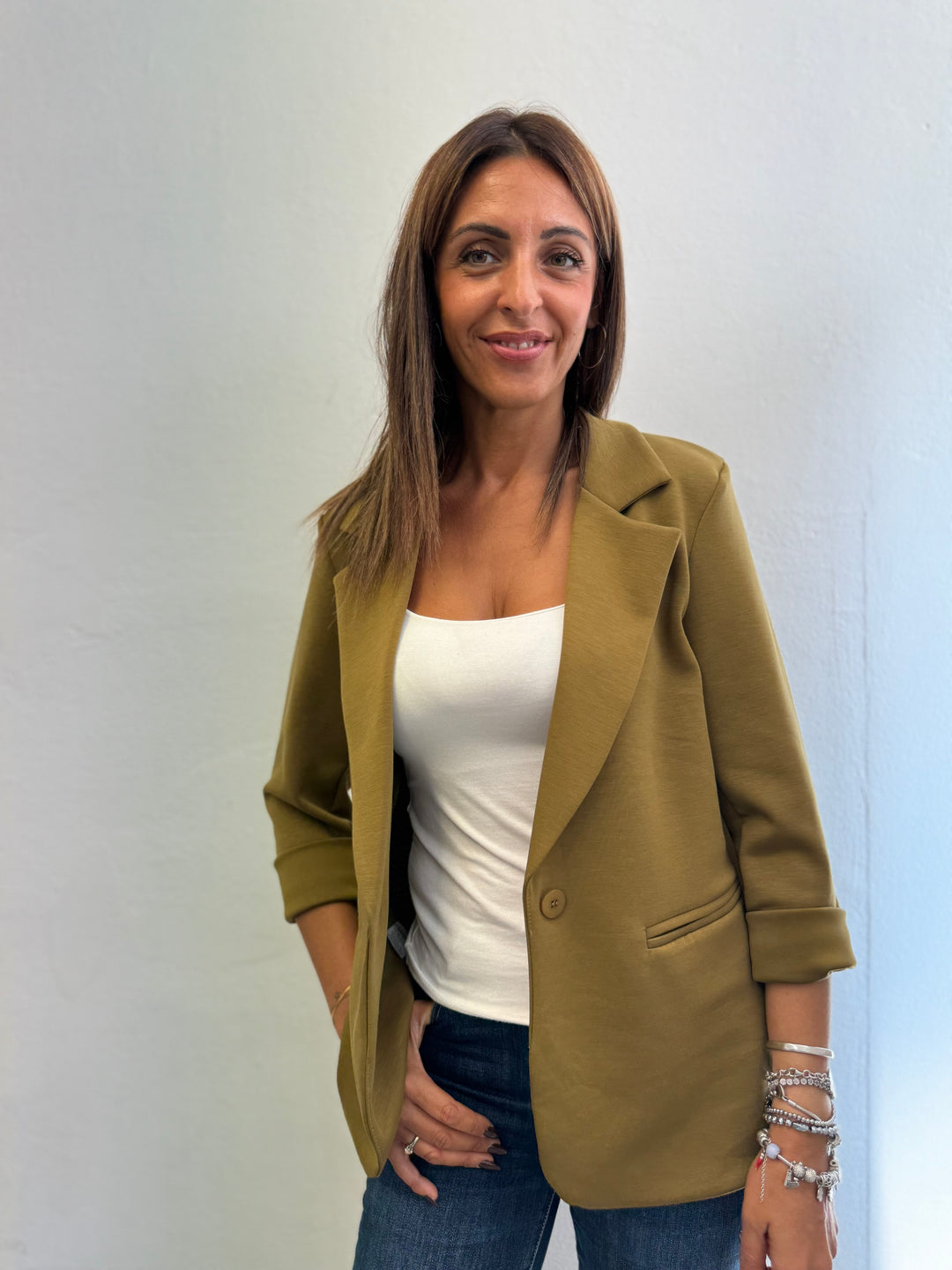 La giacca in felpa Zoe