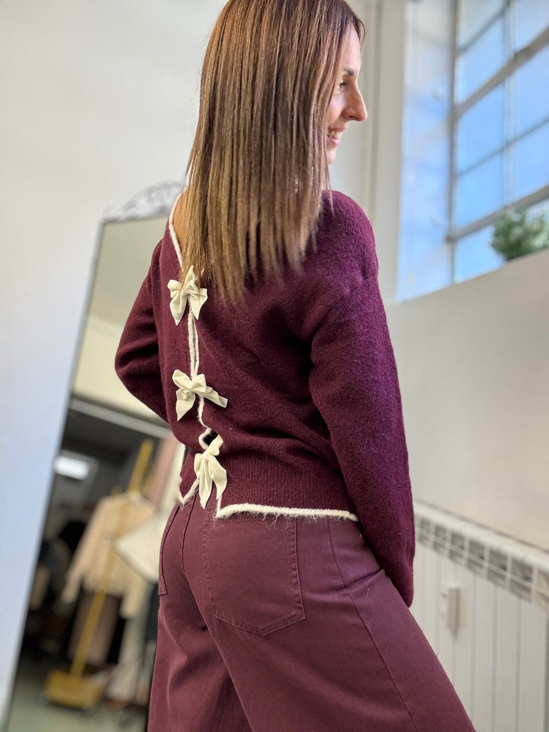Pull fiocchetti