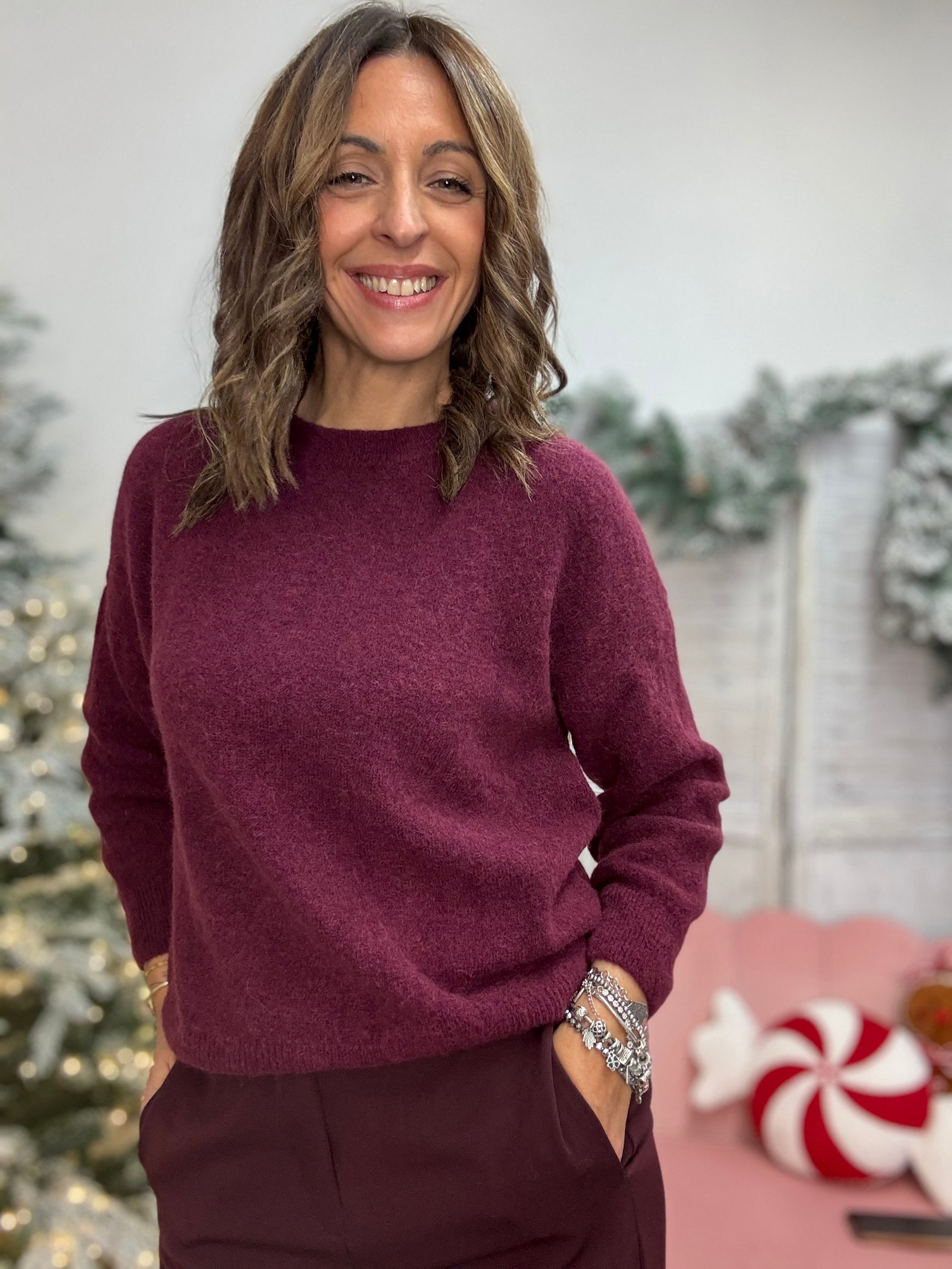 Il morbido girocollo in baby alpaca che non punge