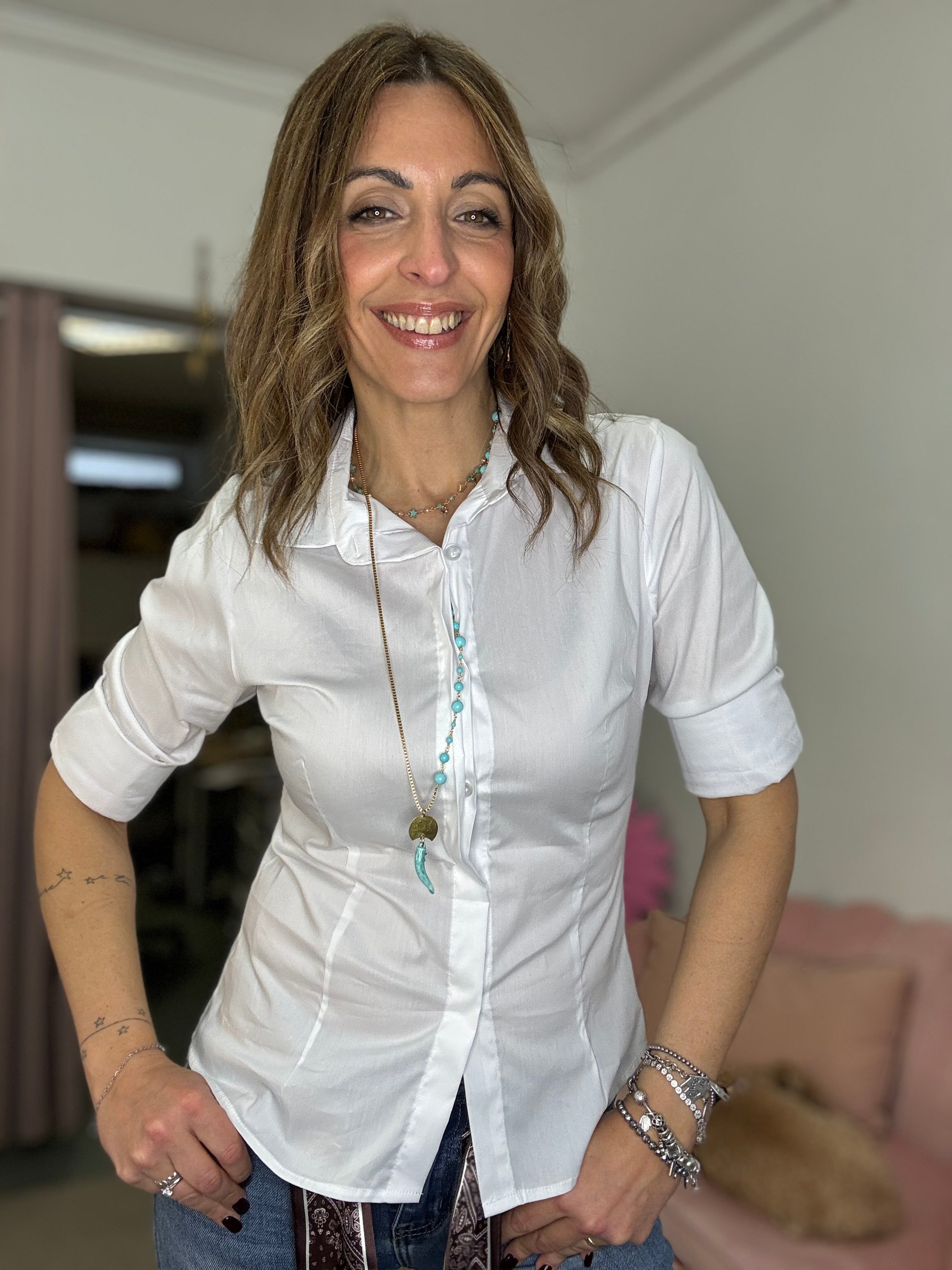 La camicia in cotone