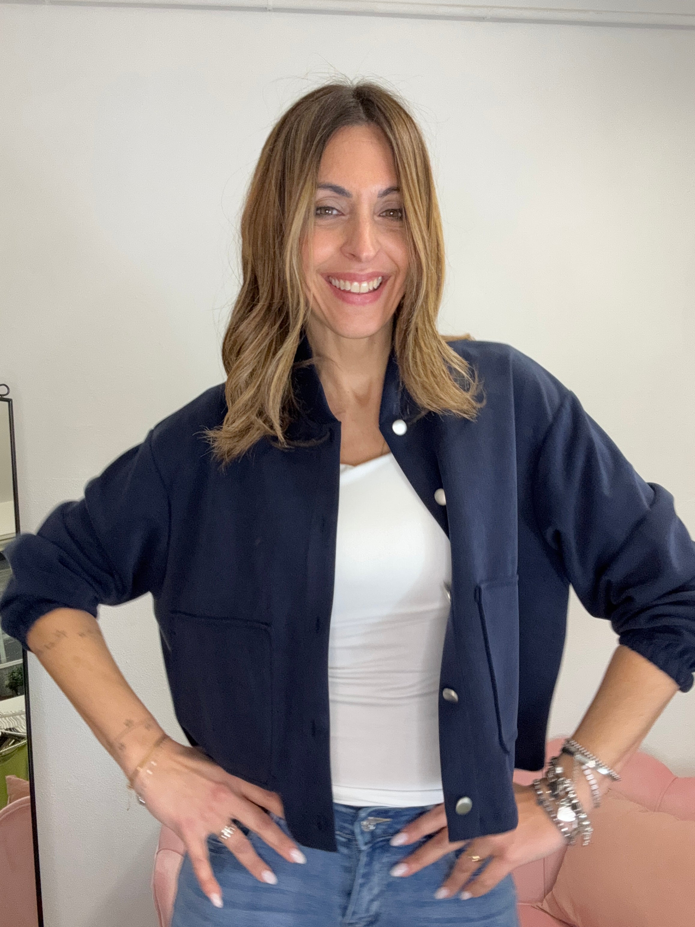 La giacchina felpa style