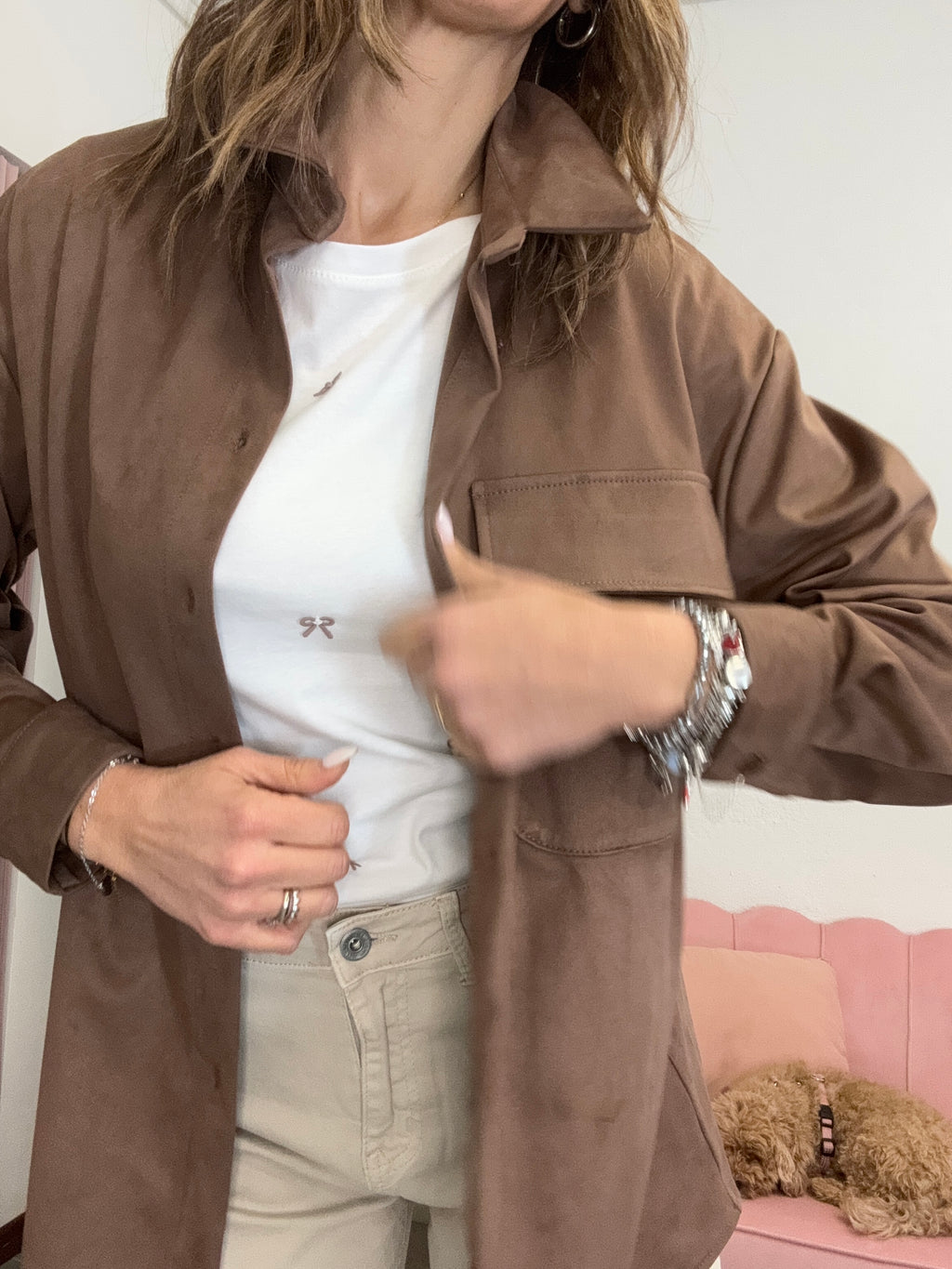 La t-shirt coi fiocchetti