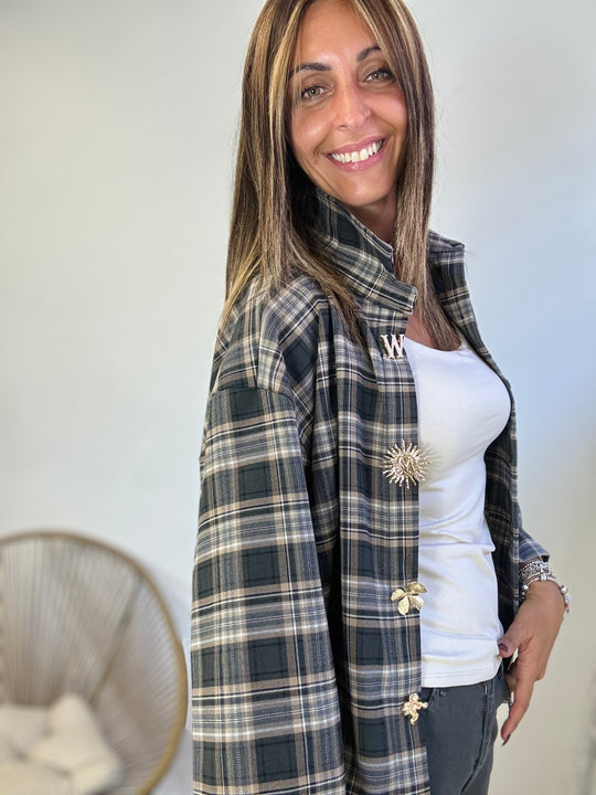 La camicia a quadri Sofia