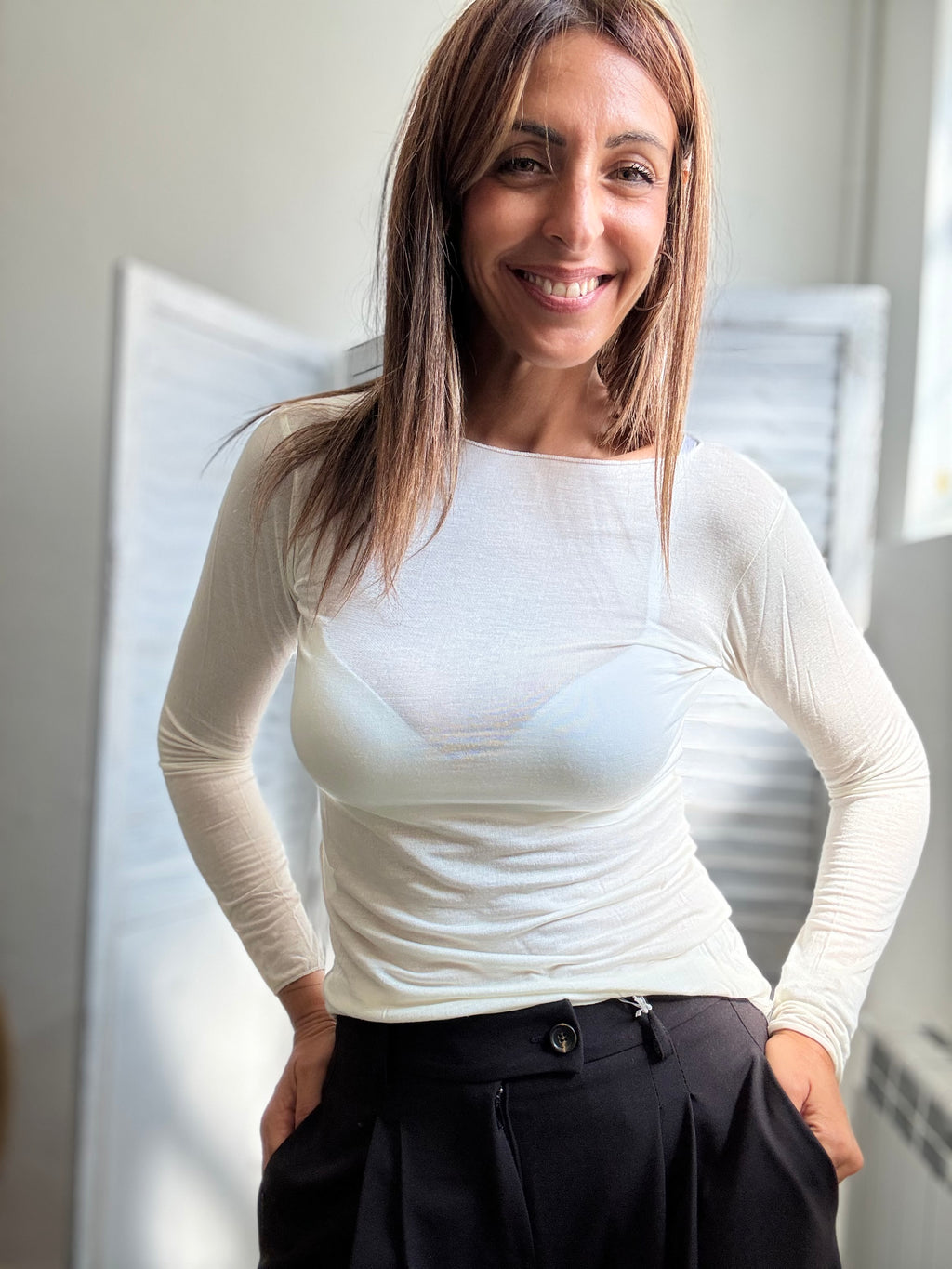 Le cachemirette girocollo