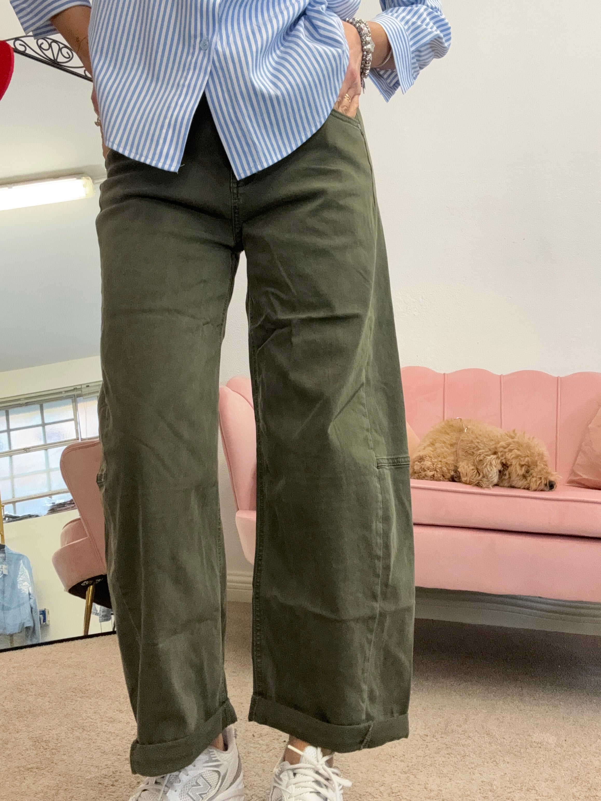 Il jeans Harry militare