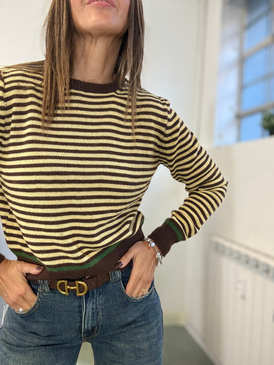 Pull Paolita con le righe