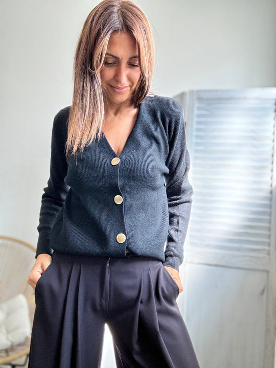 Cardigan gioiello