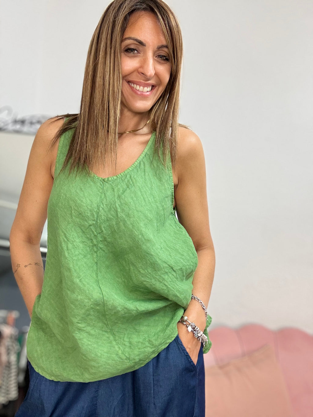La canotta di lino