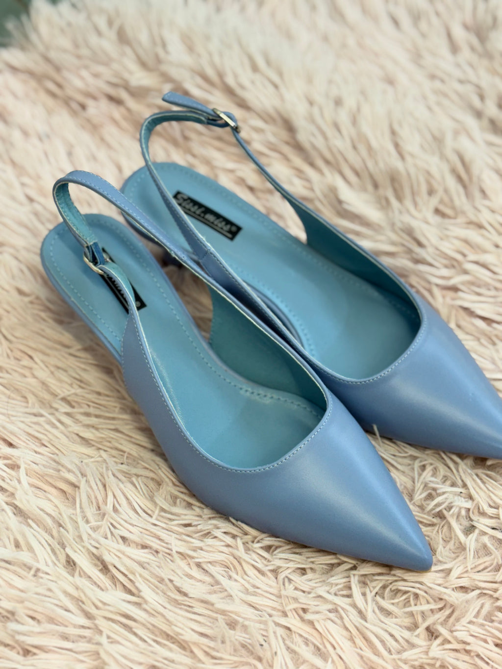 La décolleté con il tacco basso