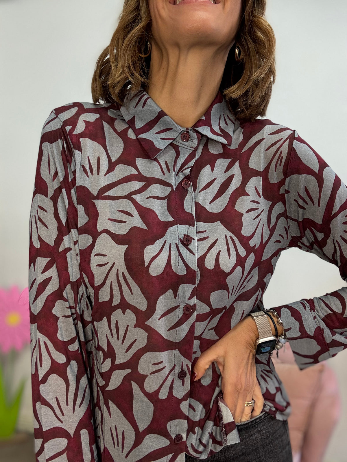 La cachemiretta camicia Mary
