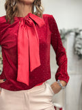 La blusa col fiocco