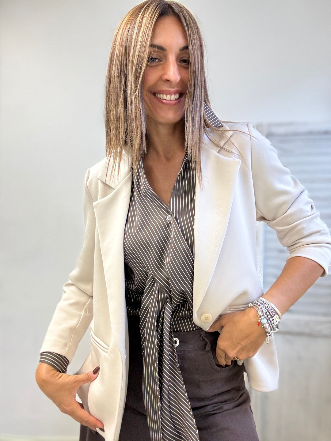 La giacca in felpa Zoe