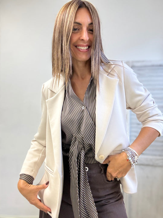 La giacca in felpa Zoe