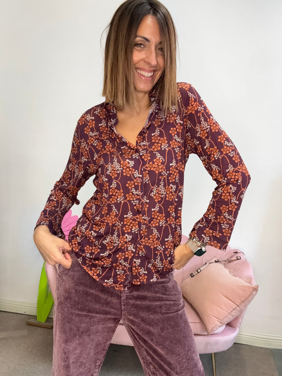 La cachemiretta camicia Bonton