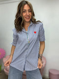 La camicia col cuoricino