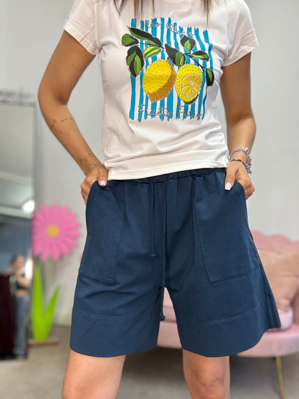 Il pantaloncino tuta