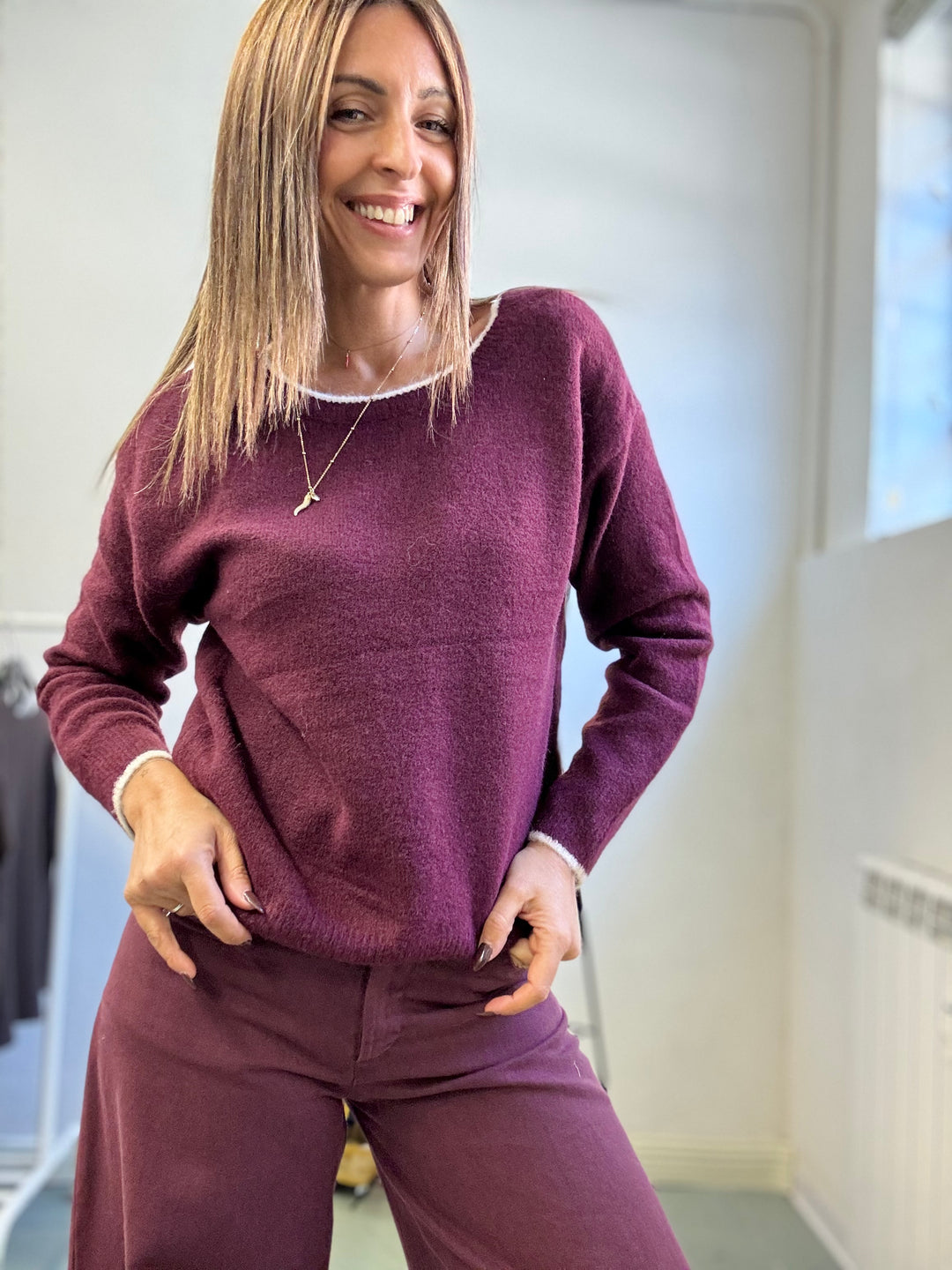 Pull fiocchetti