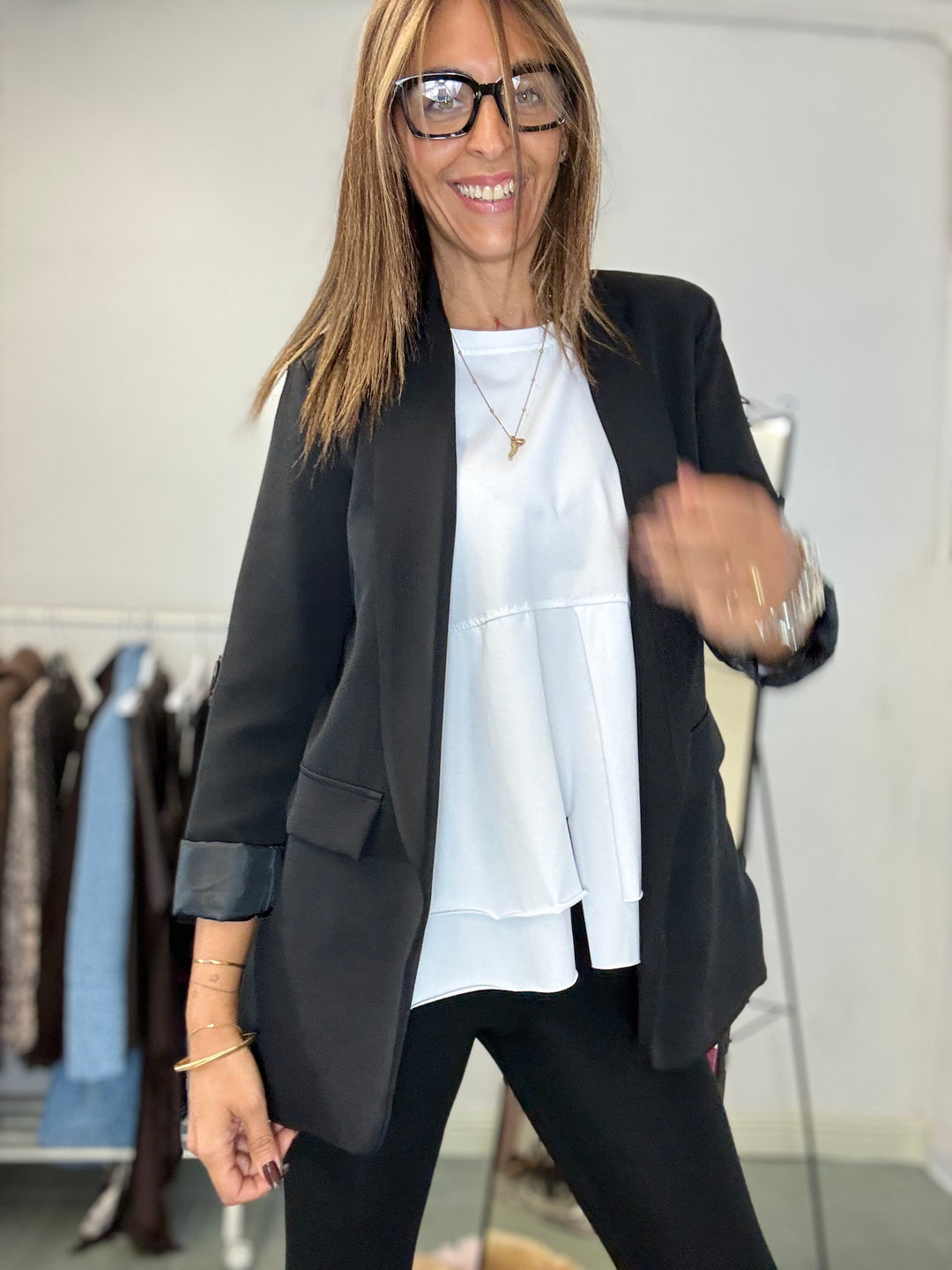 Il blazer foderato