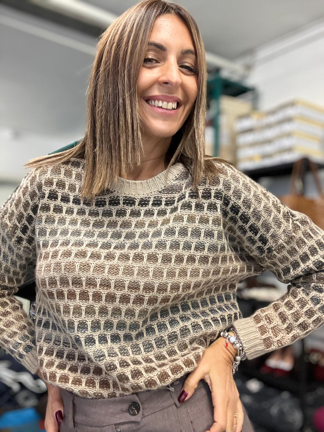 Il pull nido d’ape