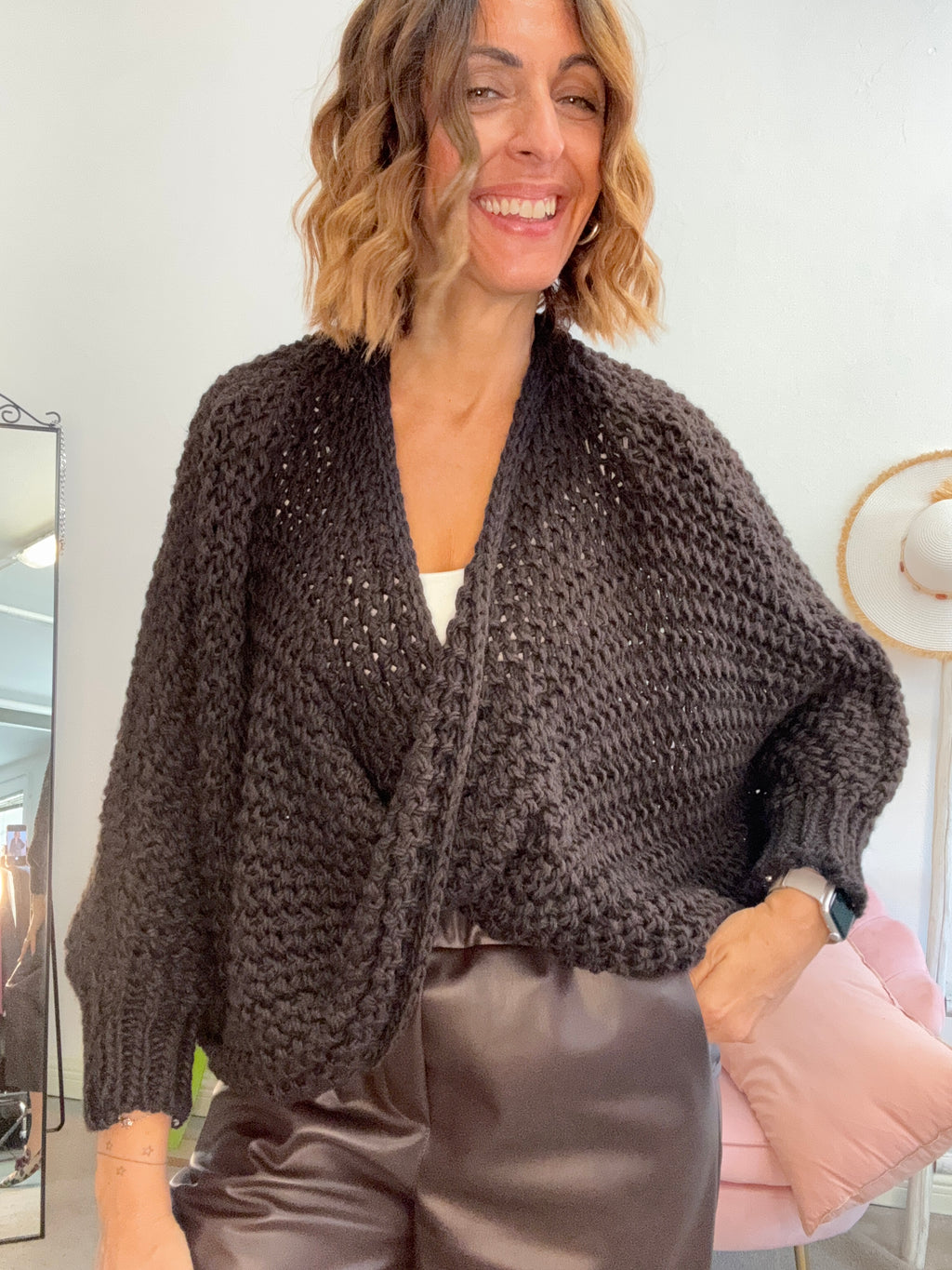 Il pull intreccio uncinetto
