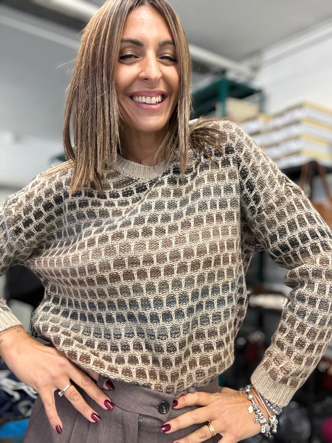 Il pull nido d’ape