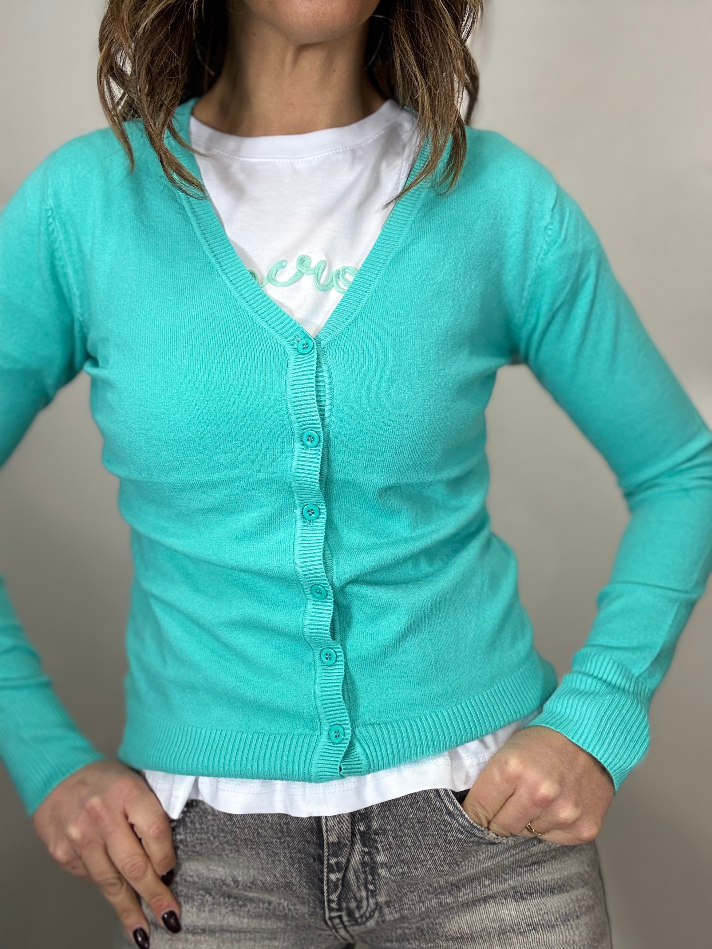 Cardigan basico continuativo