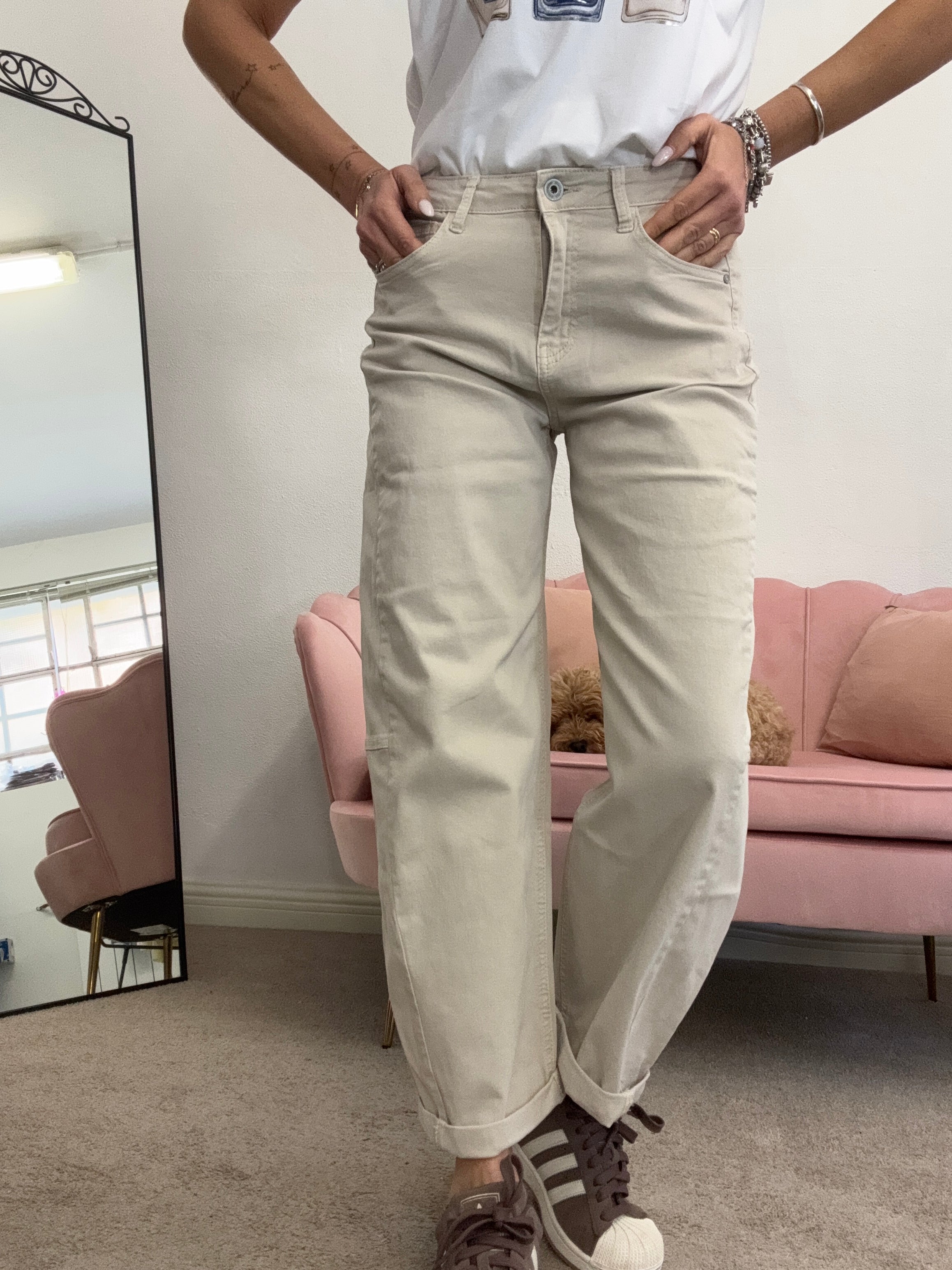 Il jeans Harry beige