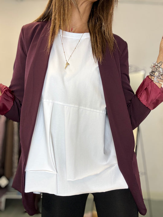 Il blazer foderato