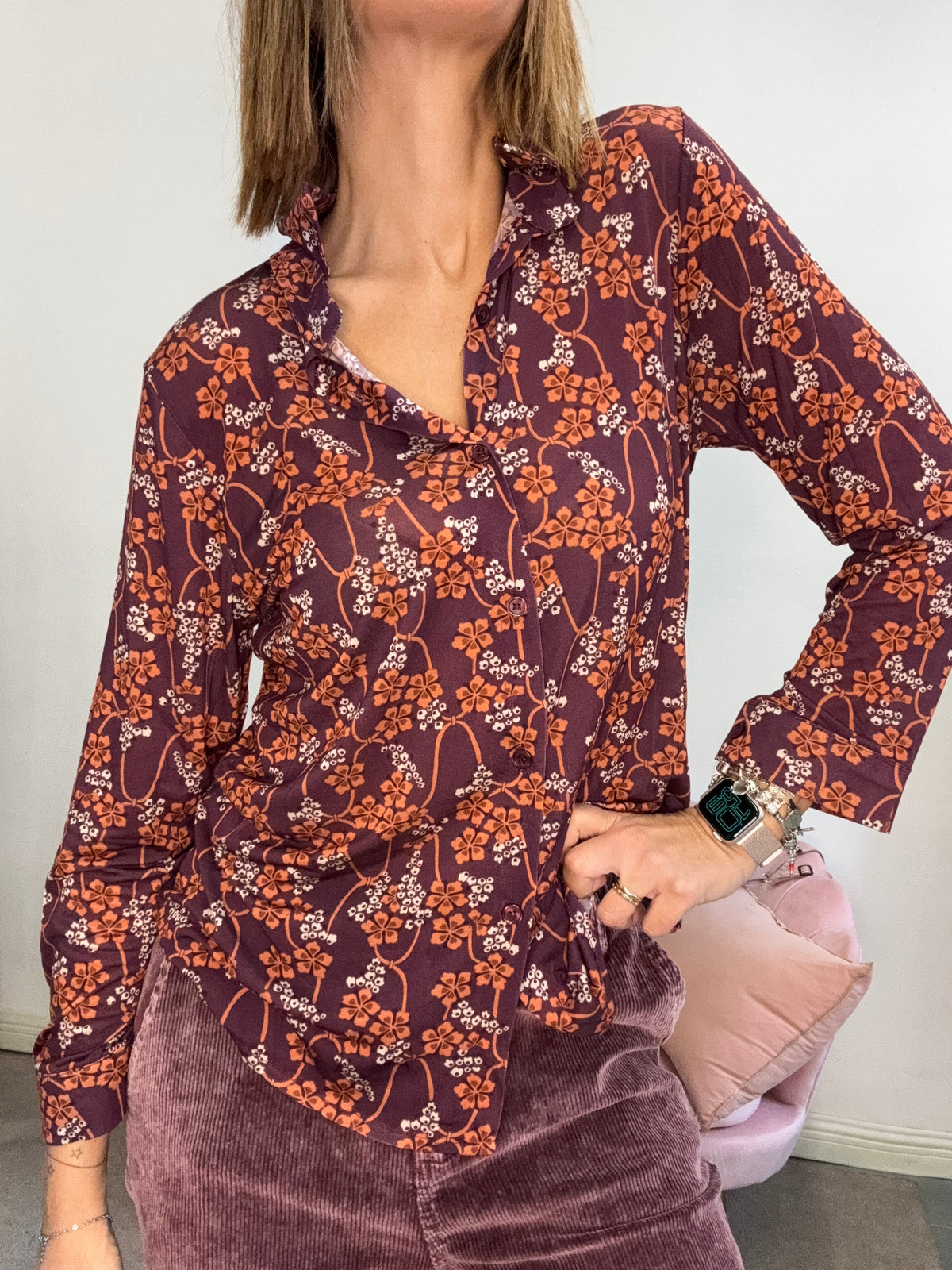 La cachemiretta camicia Bonton