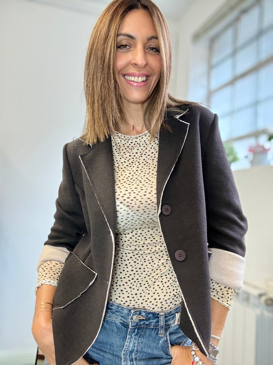 La giacca lana cotta