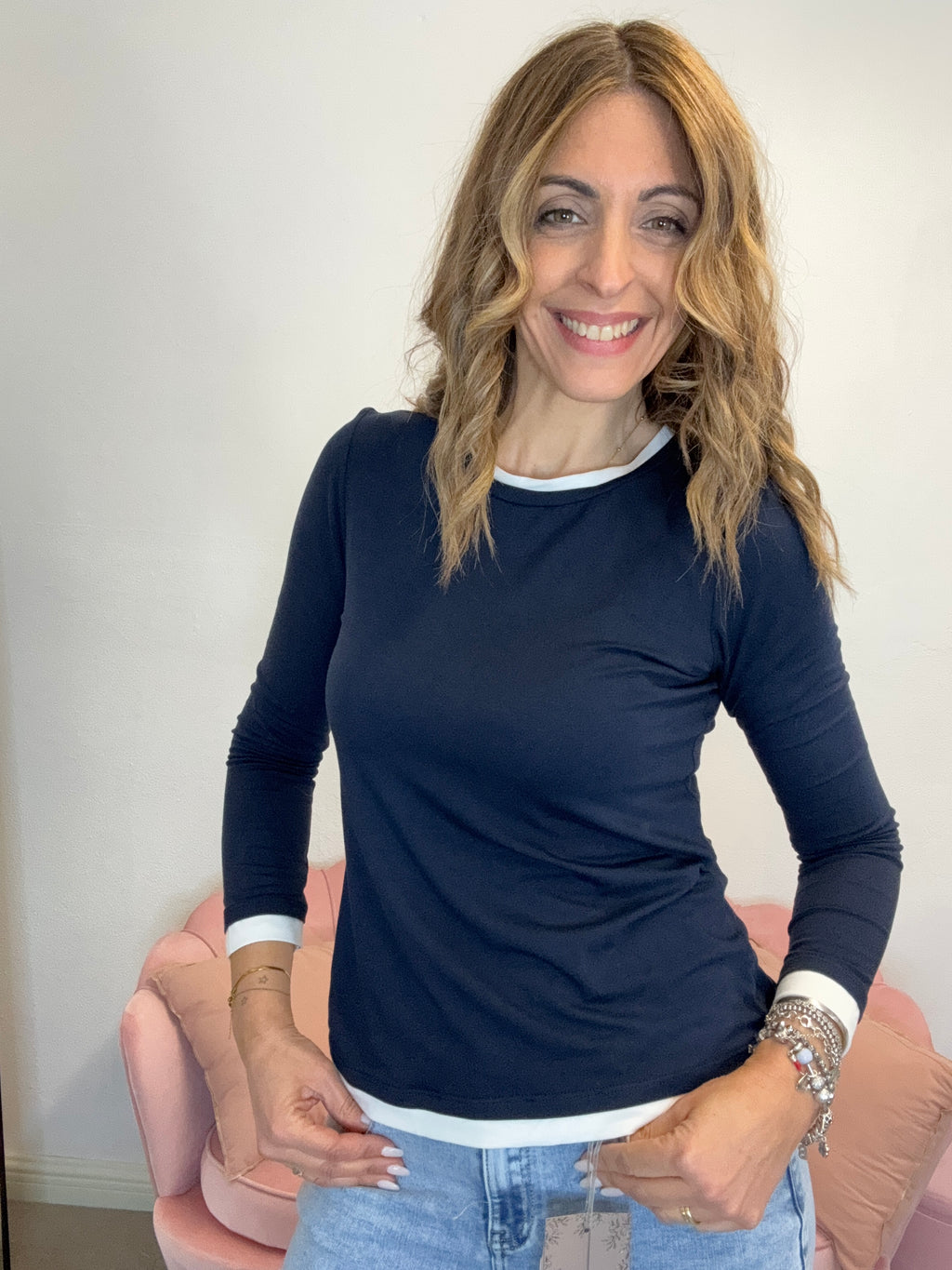 La maglietta coi bordini