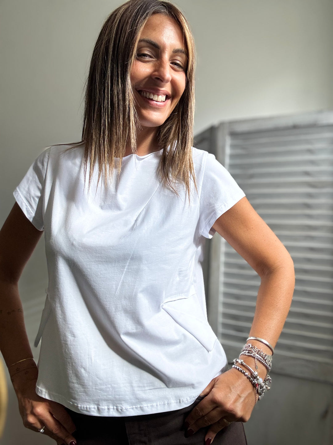 La t-shirt irregolare