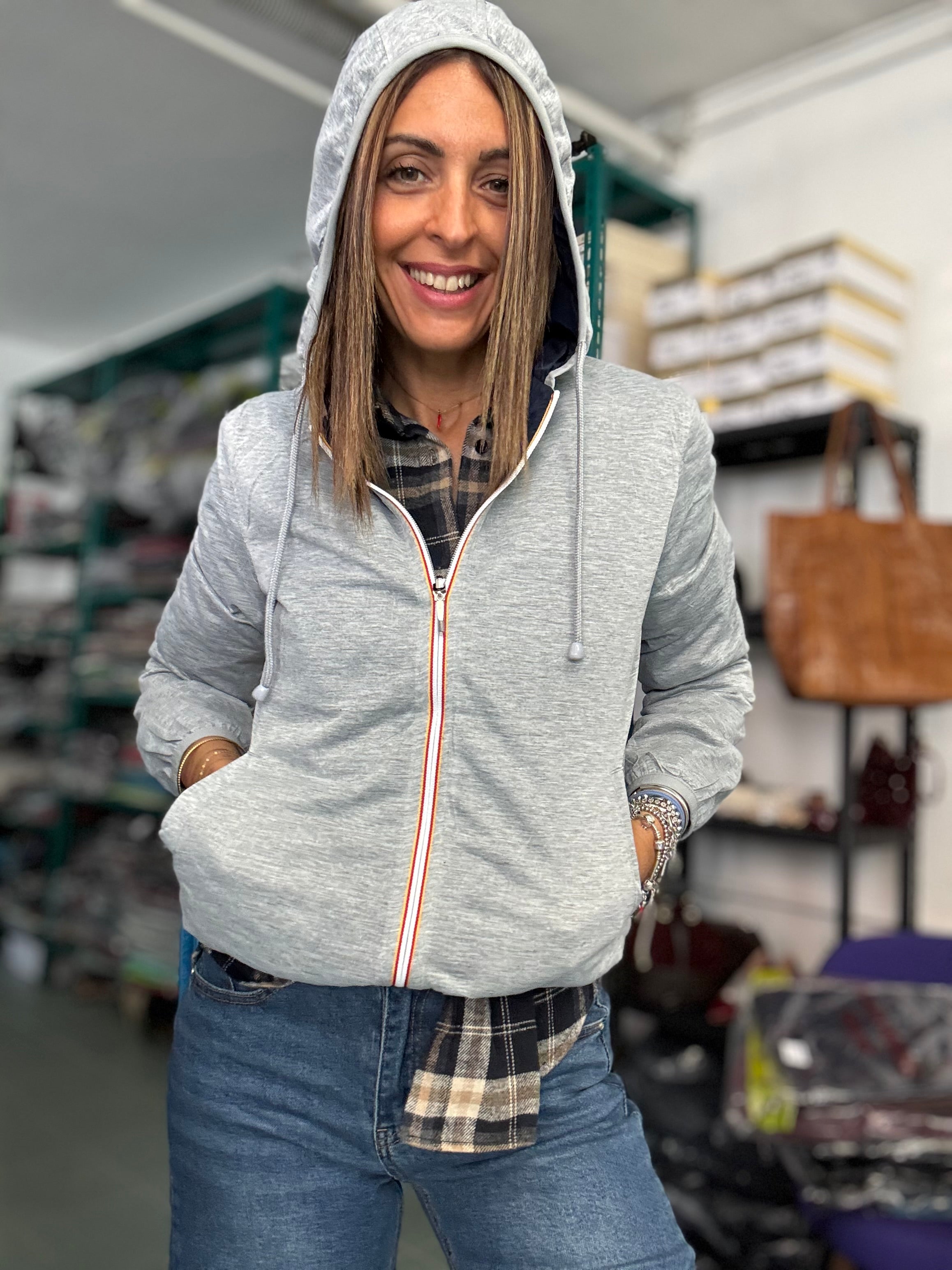 Il frangivento reversibile autunno style