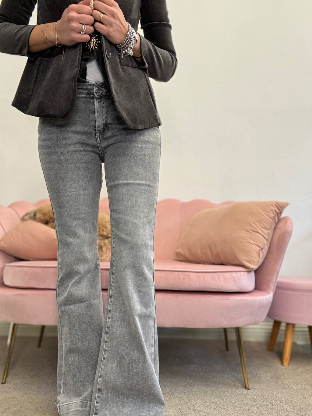 Il jeans zampetta push up