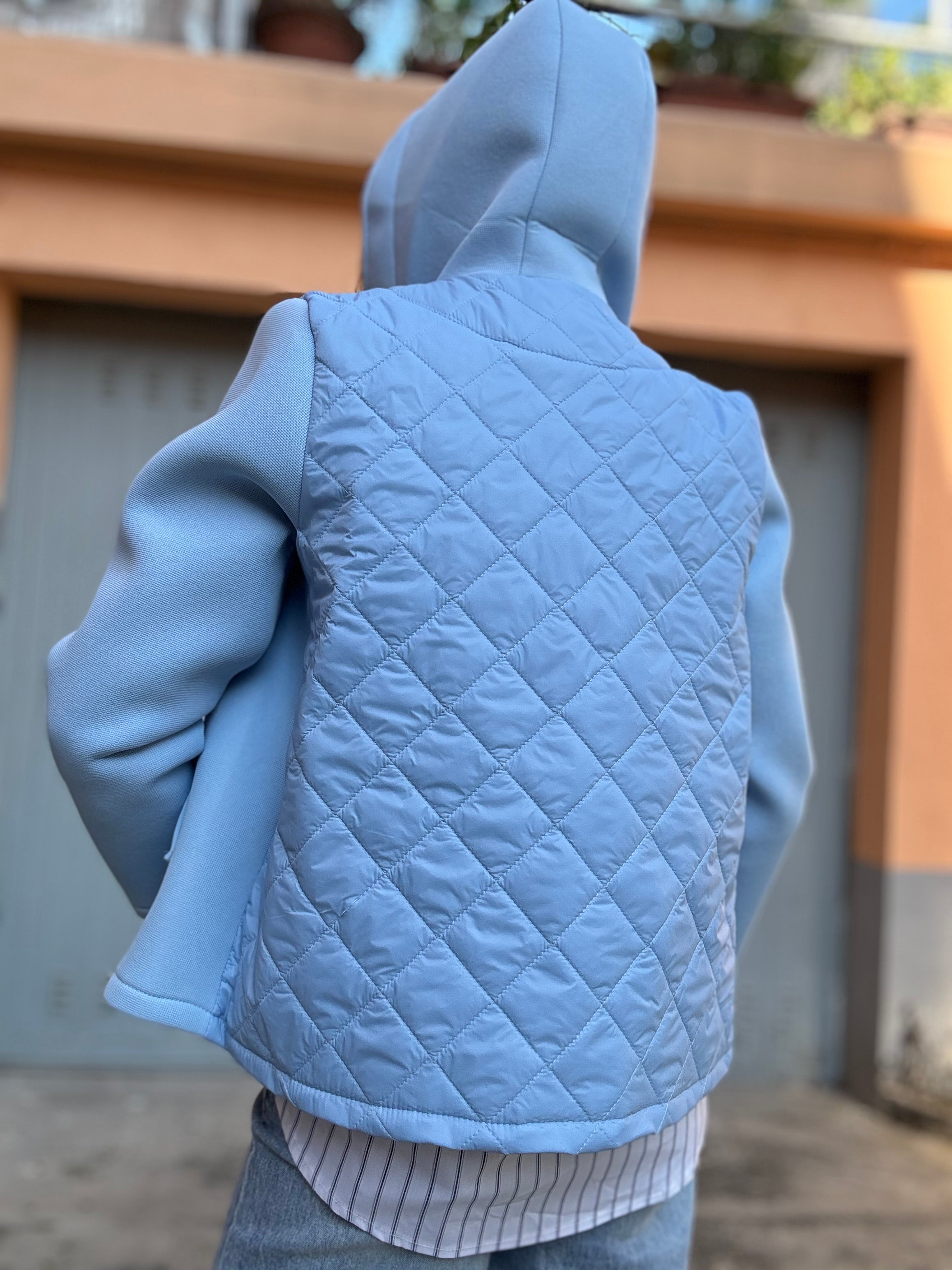 Il capottino neoprene col trapuntino