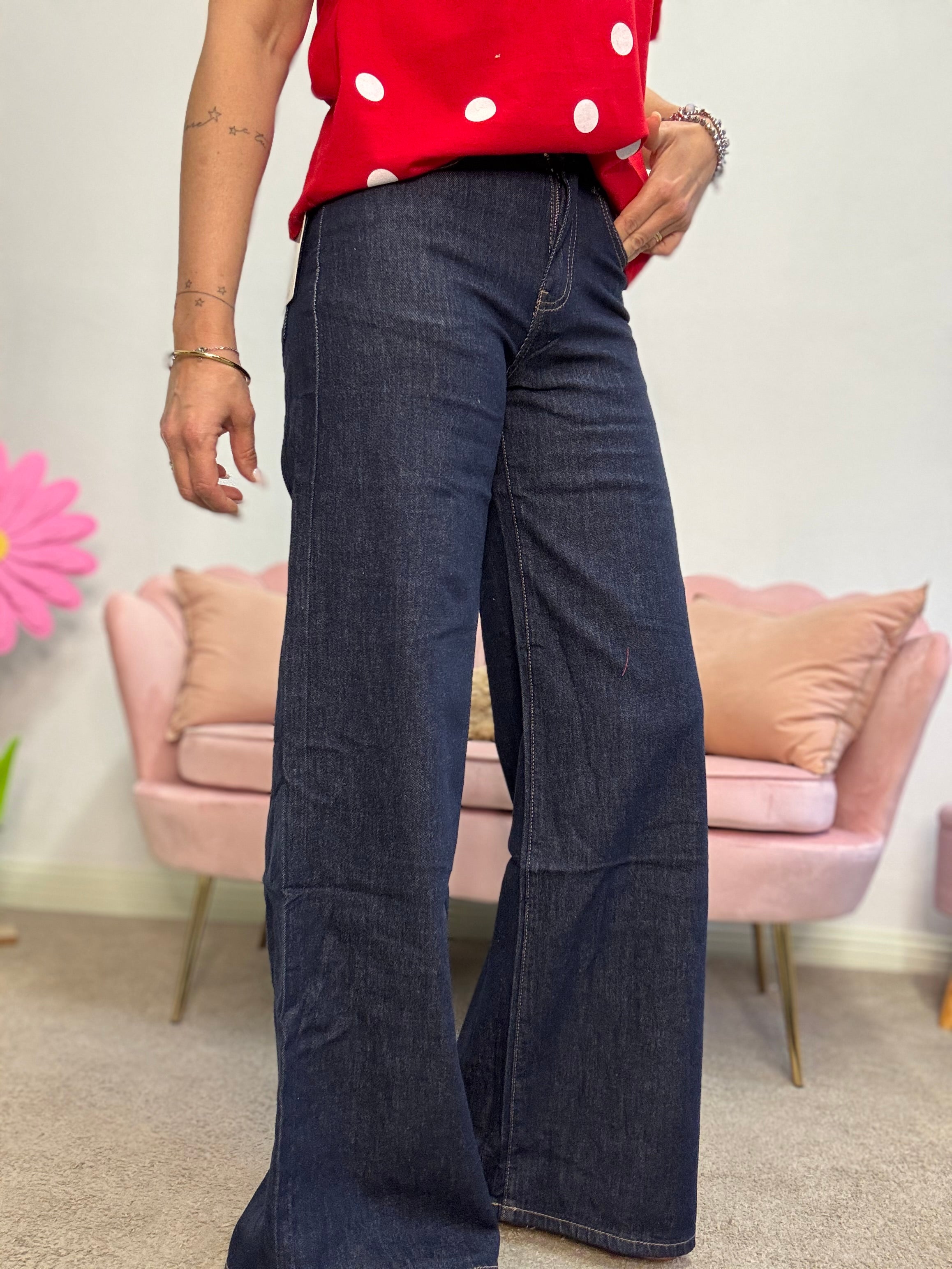 Il jeans palazzo leggero estivo