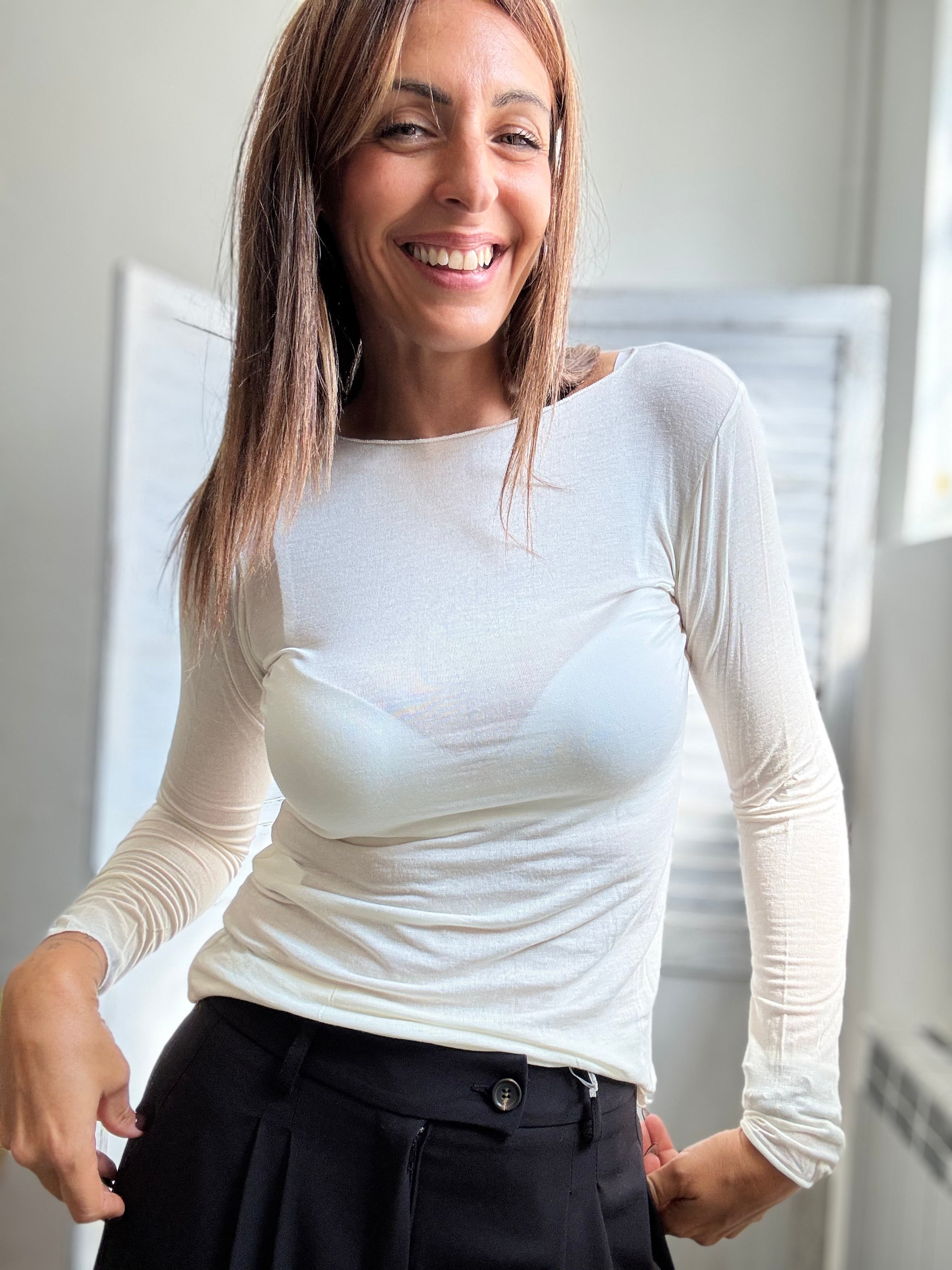 Le cachemirette girocollo