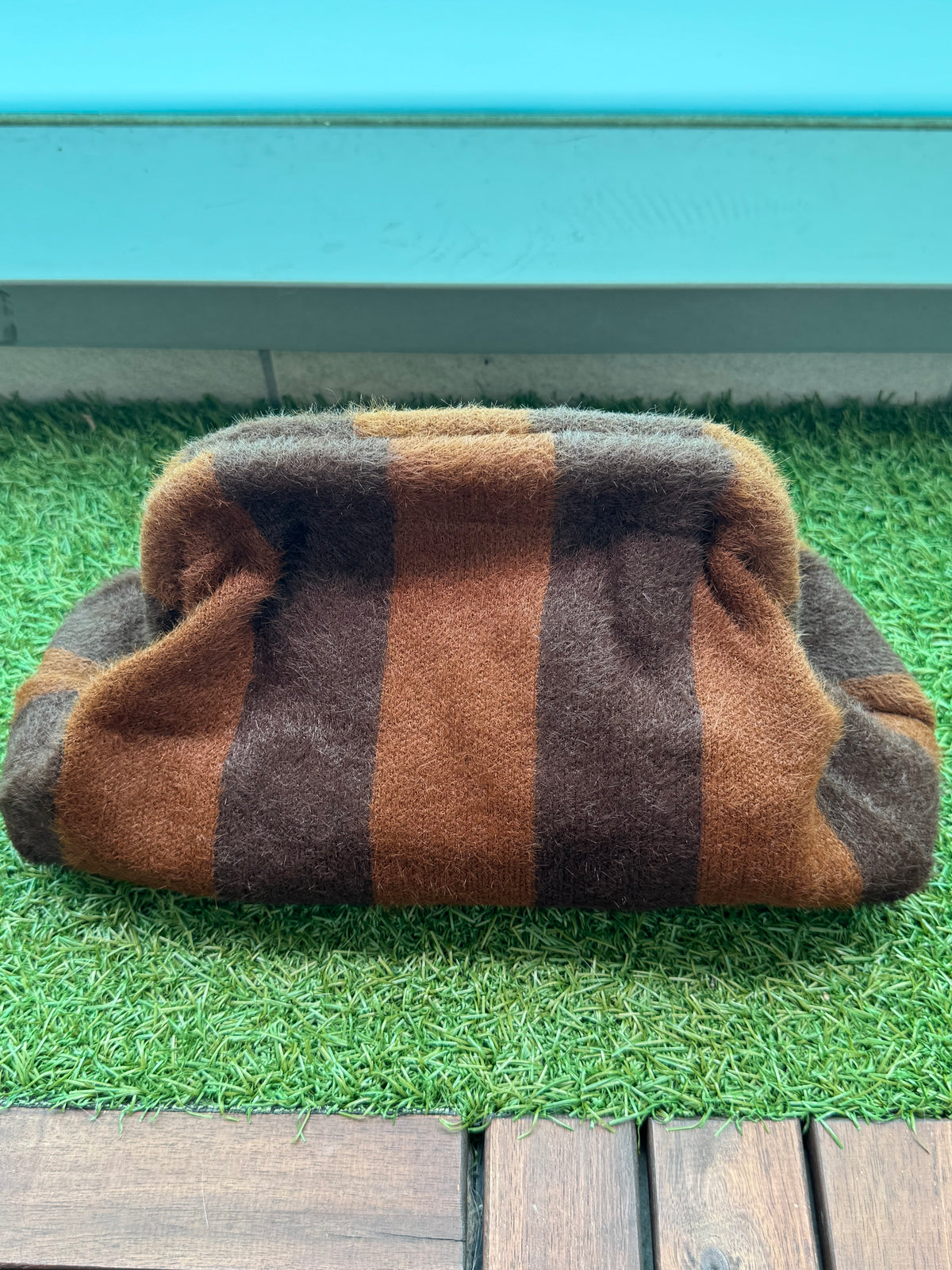 Hobo Bag pelosetta a righe