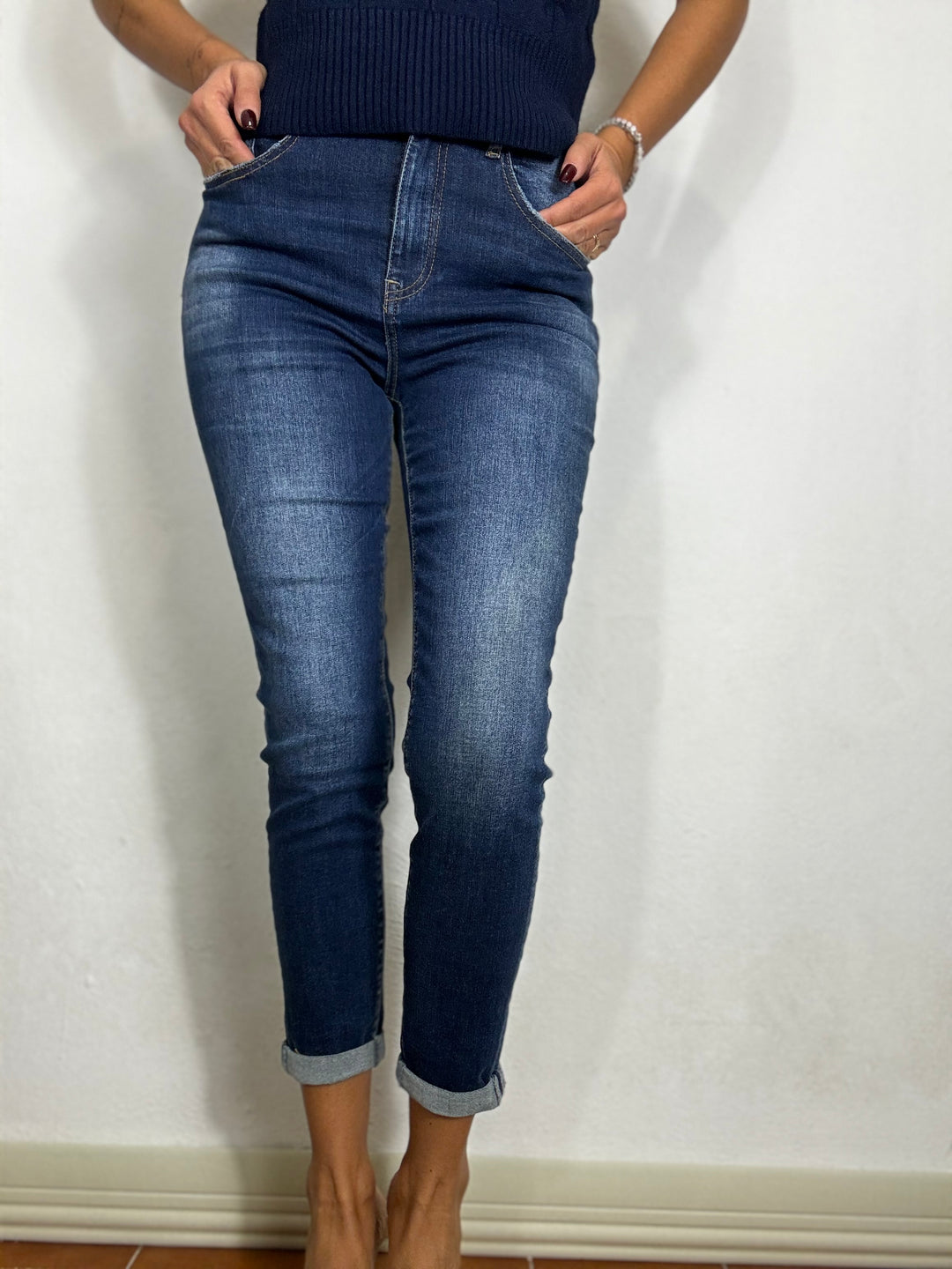 Nuovo jeans skinny morbido