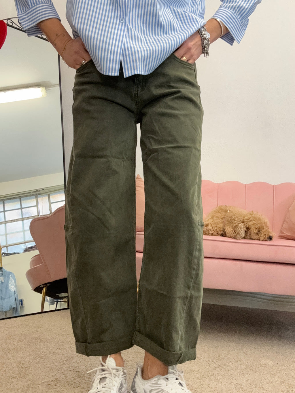 Il jeans Harry militare