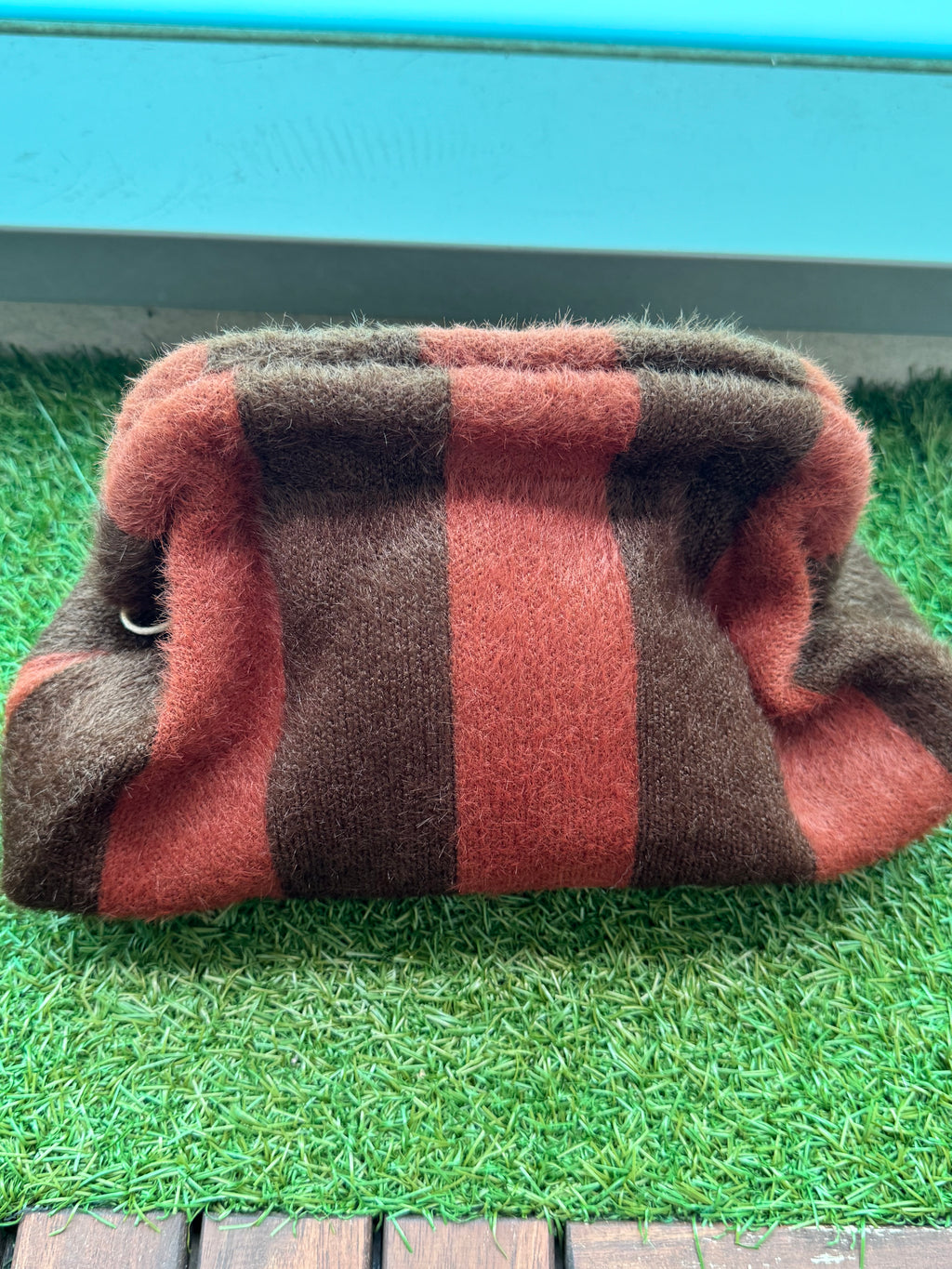 Hobo Bag pelosetta a righe