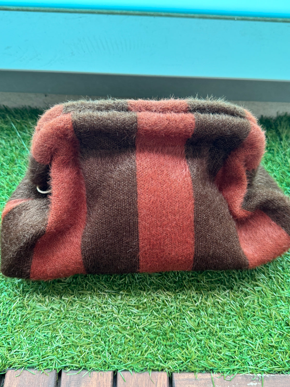 Hobo Bag pelosetta a righe