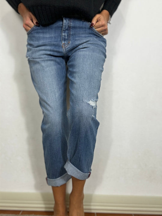 Jeans cargo denim