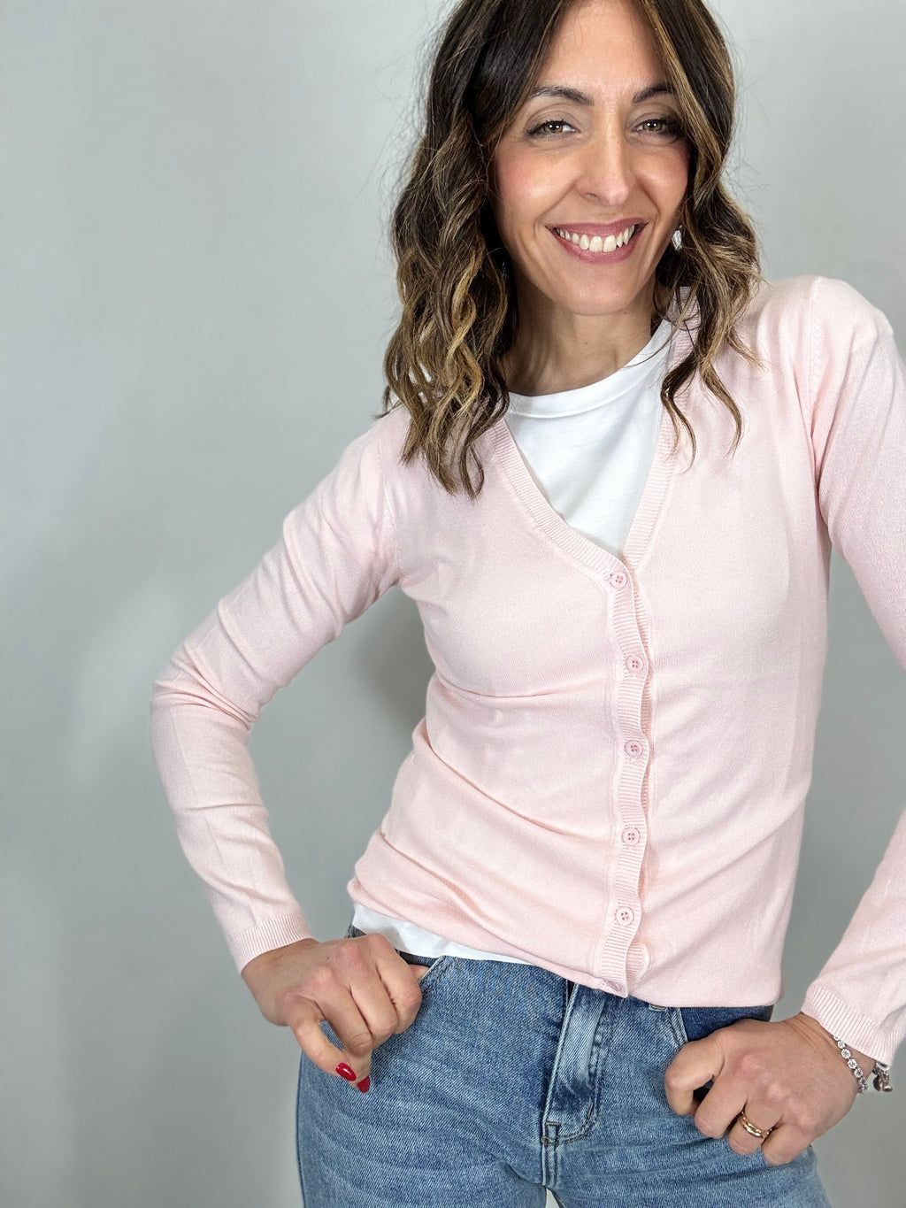 Cardigan basico continuativo