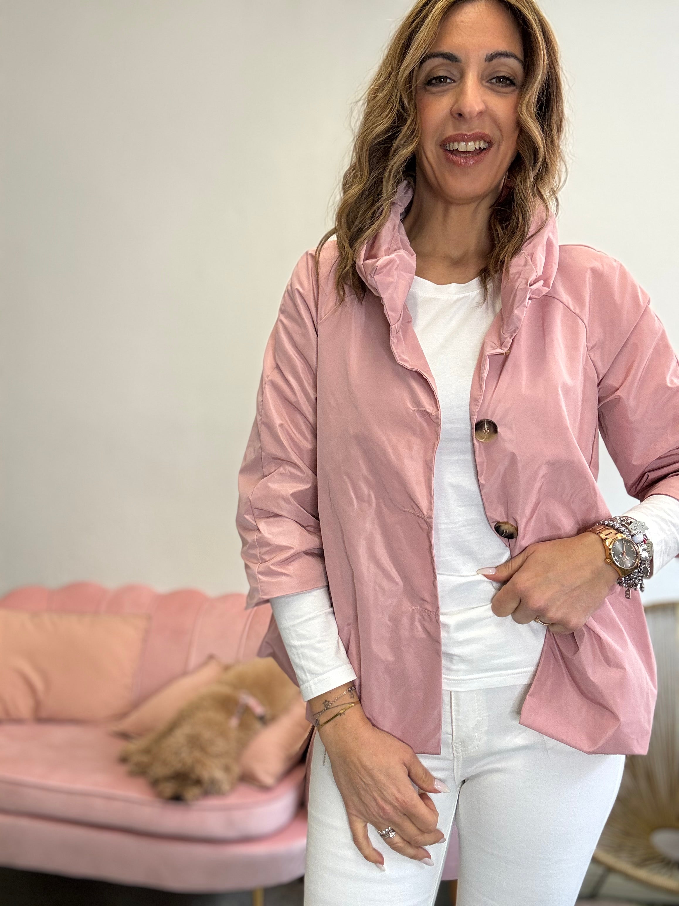 Lo spolverino senza cappuccio